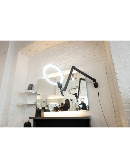 Daglicht Aura ringlamp op arm