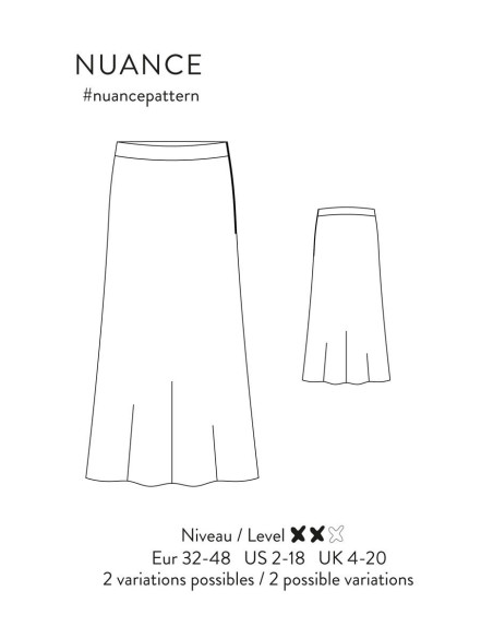 Rokpatroon Nuance - Atelier Scämmit