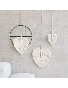 Macramé kit - Bladeren