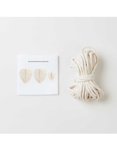 Macramé kit - Bladeren 2