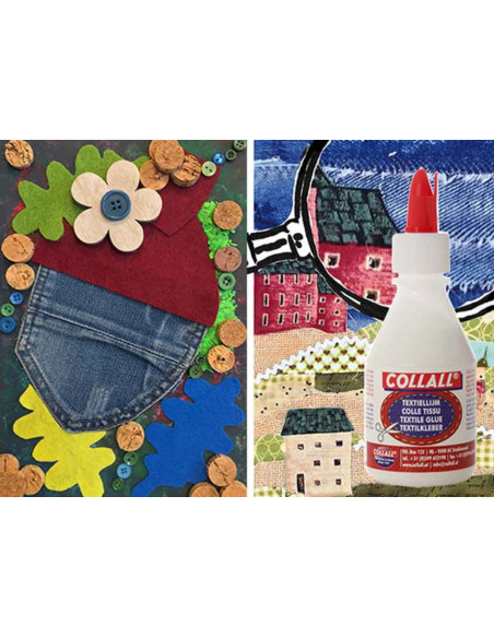 Collall extra sterke permanente textiellijm op waterbasis