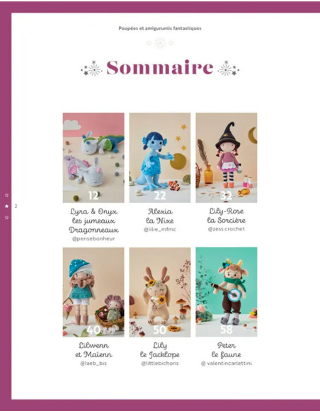 Boek over fantastische poppen & amigurumi's haken
