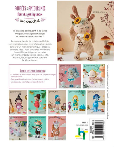 Boek over fantastische poppen & amigurumi's haken