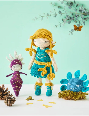 Boek over fantastische poppen & amigurumi's haken