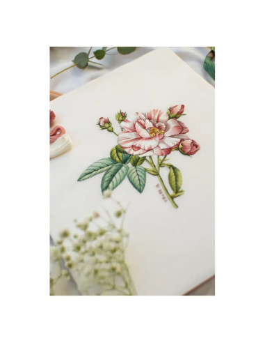 Boek het grote boek van geborduurde bloemen