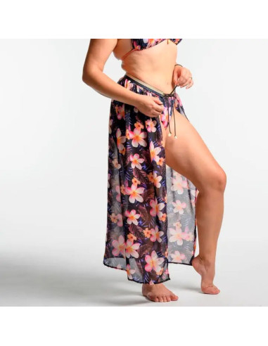 Polyester voile stof - Jungle night