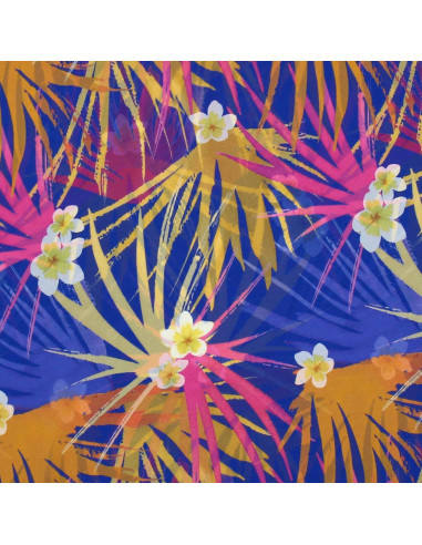 Polyester voile stof - Sunset