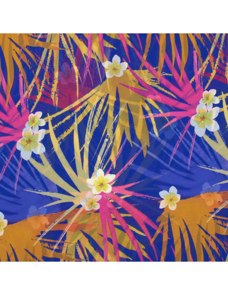 Polyester voile stof - Sunset