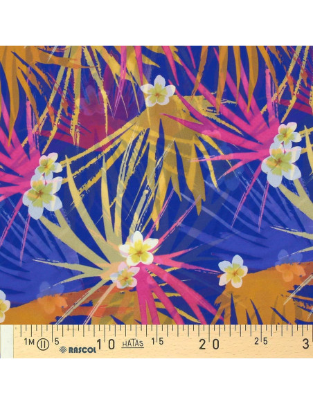 Polyester voile stof - Sunset