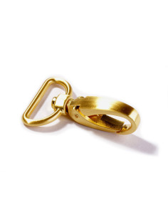 Metalen karabijnhaak 25 mm - Goud
