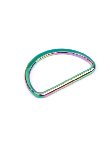 D-ring 40 mm - Regenboog