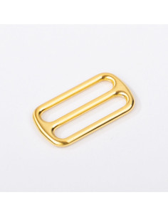 Metalen schuifgesp - Goud 25 mm