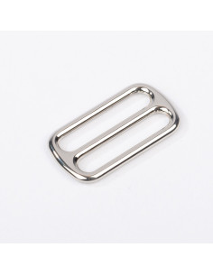 Metalen schuifgesp - Zilver 25 mm