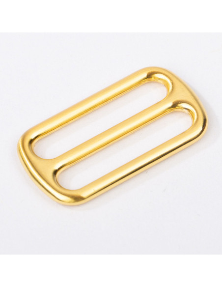 Metalen schuifgesp - Goud 40 mm
