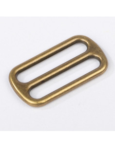 Metalen schuifgesp - Brons 40 mm