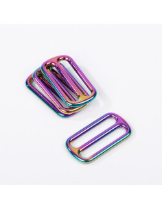 Metalen schuifgesp - Regenboog 40 mm 2