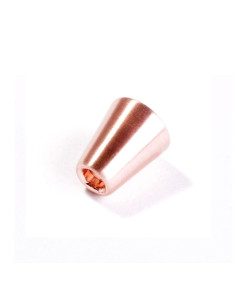 Metalen beluiteinde voor koorden - Roségoud