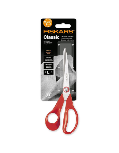 Fiskars klassieke universele linkshandige schaar 21 cm