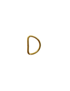 D-ring 16 mm - Goud
