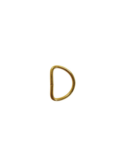 D-ring 16 mm - Goud
