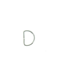 D-ring 16 mm - Zilver
