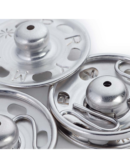 Drukknopen om te naaien 30 mm - Zilver