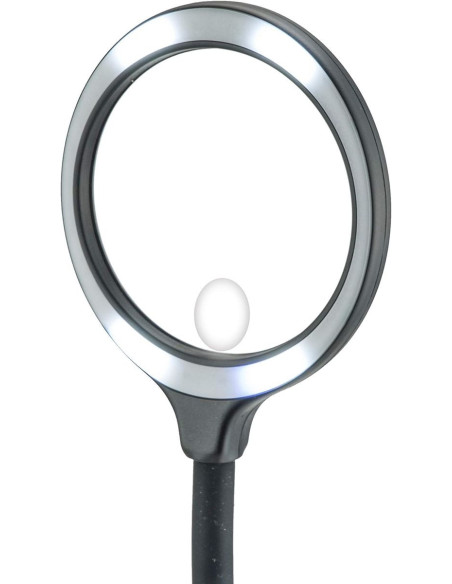 Ultra heldere bureaulamp met loep Carson Optical