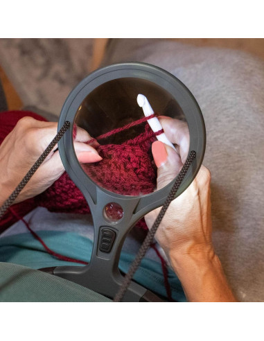 Carson Optical luxe verstelbare handsfree loep met koord