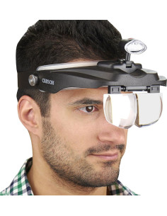 Carson Optical Magnivisor Deluxe loeplamp hoofdband 2