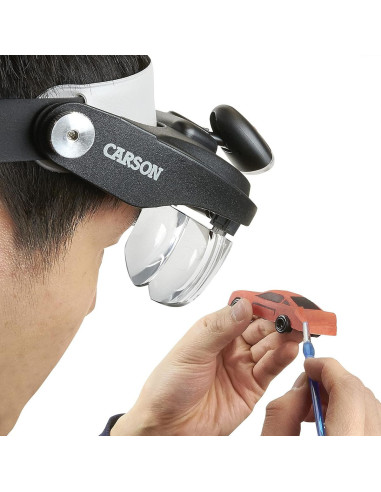 Carson Optical Magnivisor Deluxe loeplamp hoofdband