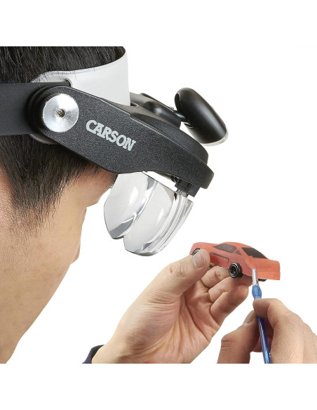 Carson Optical Magnivisor Deluxe loeplamp hoofdband