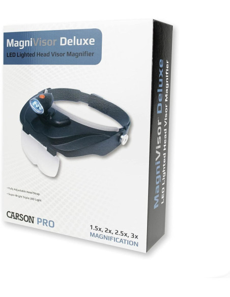 Carson Optical Magnivisor Deluxe loeplamp hoofdband