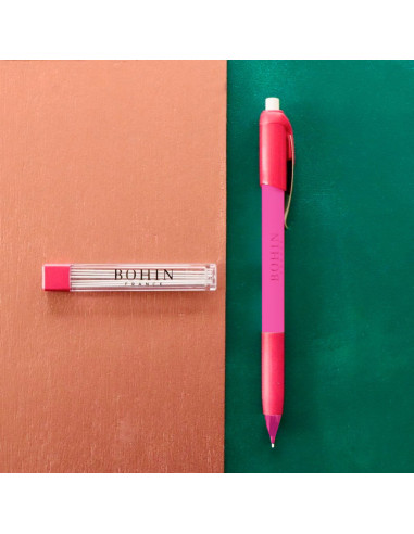 Extra fijne vulpotlood krijtstift Bohin - Roze potlood