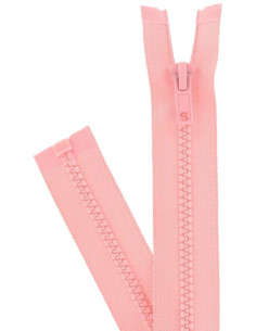 Synthetische deelbare rits - Roze