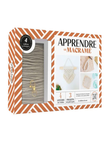 Macramé leerdoos