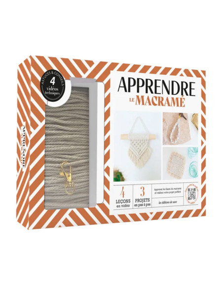 Macramé leerdoos