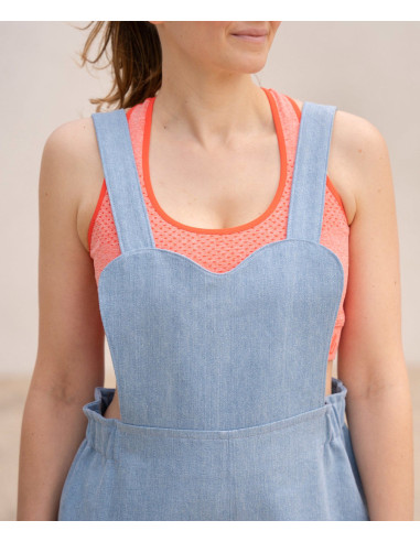Helium overall-, broek- en shortpatroon - Anna Rose patronen