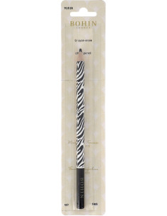 Krijtpotlood Zebra Bohin - Zwart 2