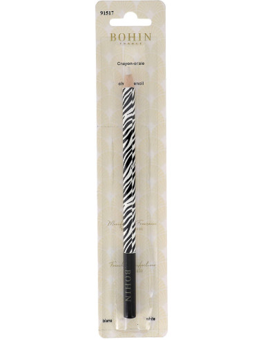 Krijtpotlood Zebra Bohin - Wit