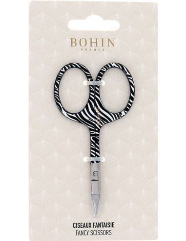 Zebra borduurschaar Bohin 9 cm