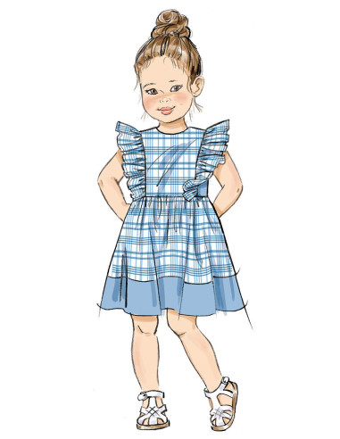 Jurkpatroon - Butterick 7004