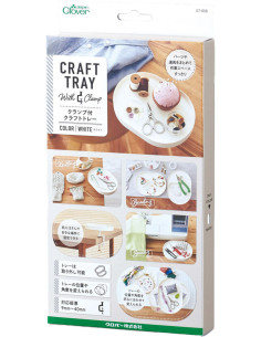 Opbergbord voor tafel Clover - Ecru