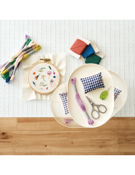 Opbergbord voor tafel Clover - Ecru