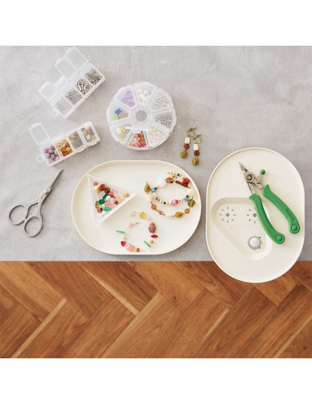 Opbergbord voor tafel Clover - Ecru