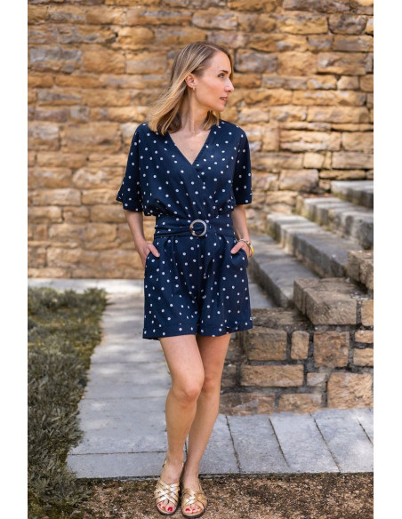 Roze jumpsuit patroon - Joli Lab