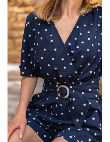 Roze jumpsuit patroon - Joli Lab