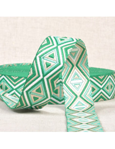 Riem met ruiten - Groen