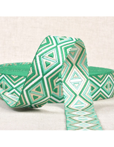 Riem met ruiten - Groen