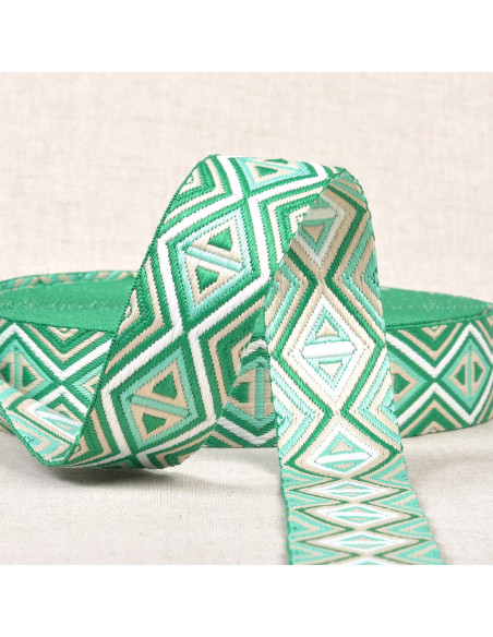 Riem met ruiten - Groen