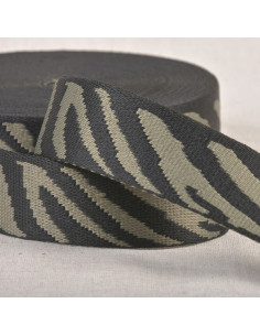Dierenriem - Kaki en zwarte zebra